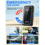 1600A Jump Starter with QC3.0 Fast Charging