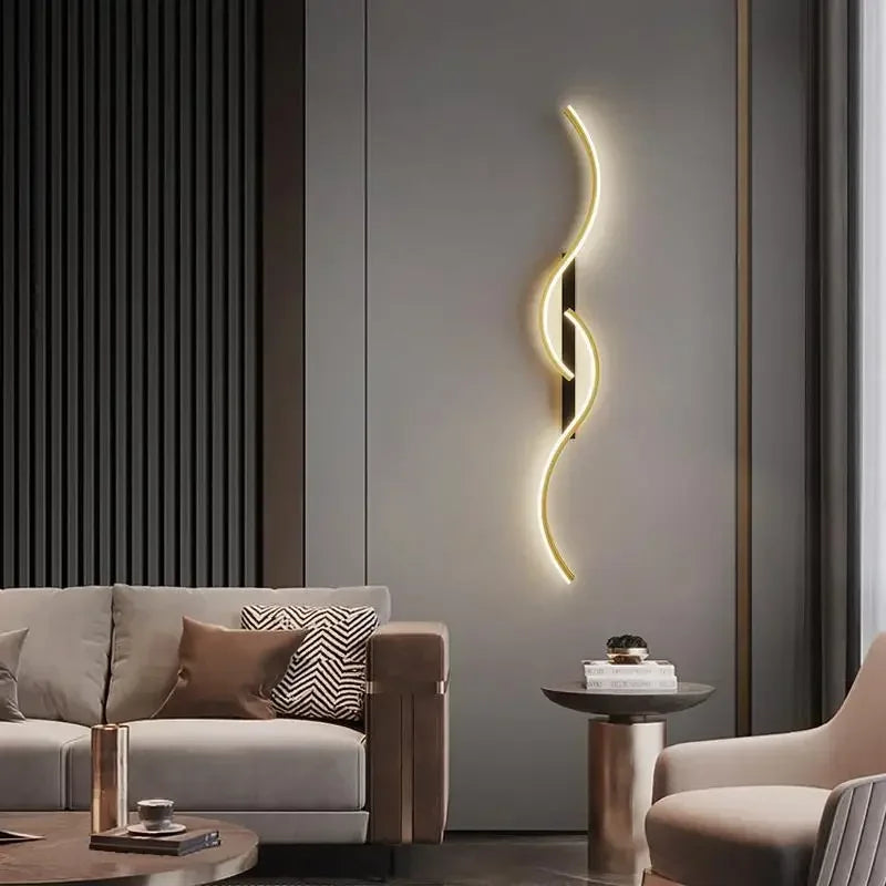 Modern LED Wall Sconce for Bedroom Bedside Living Room Corridor Wall Lamp Indoor Lighting Fixture