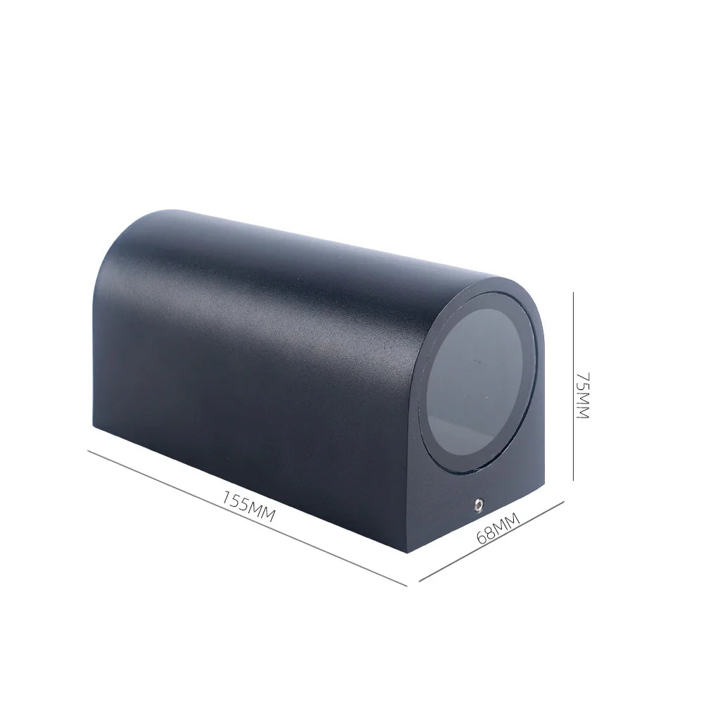 Led Wall Lamp Outdoor Waterproof IP65 up down GU10 AC85-265V Lighting Garden Decoration Wall Lights for Indoor Lighting