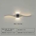 Moder LED Wall Lamp Long Strip Wall Lamps TV Background Decorative Lighting for Bedroom Living Room Home Indoor Lighting Fixture