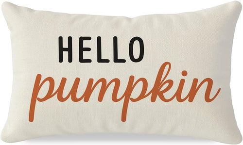 Fall Throw Pillow Covers 12X20, Fall Decorations for Home