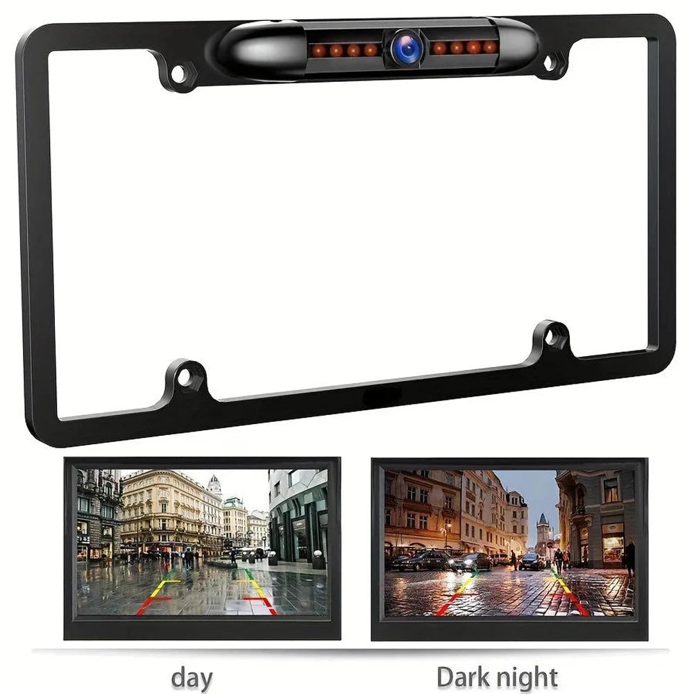 License Plate Backup Camera with Night Vision