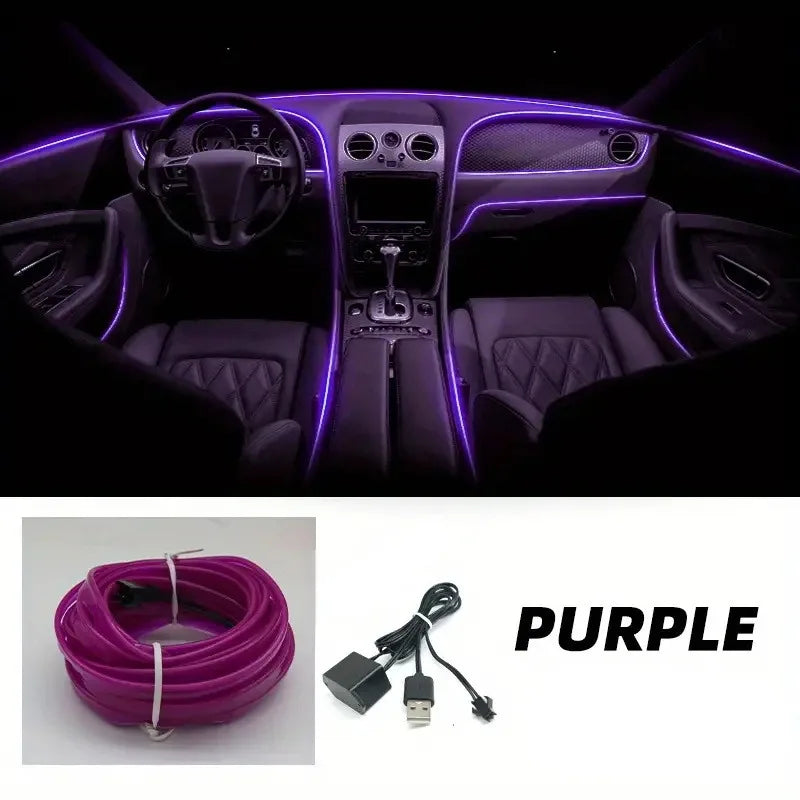 5m Flexible Neon Interior Light Strip
