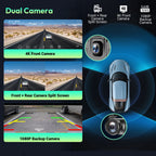 4K CarPlay Dash Cam with 10.26 Inch Touchscreen