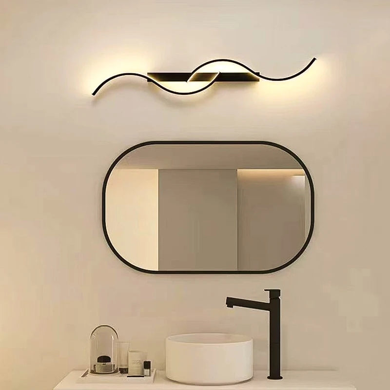 Modern LED Wall Sconce for Bedroom Bedside Living Room Corridor Wall Lamp Indoor Lighting Fixture